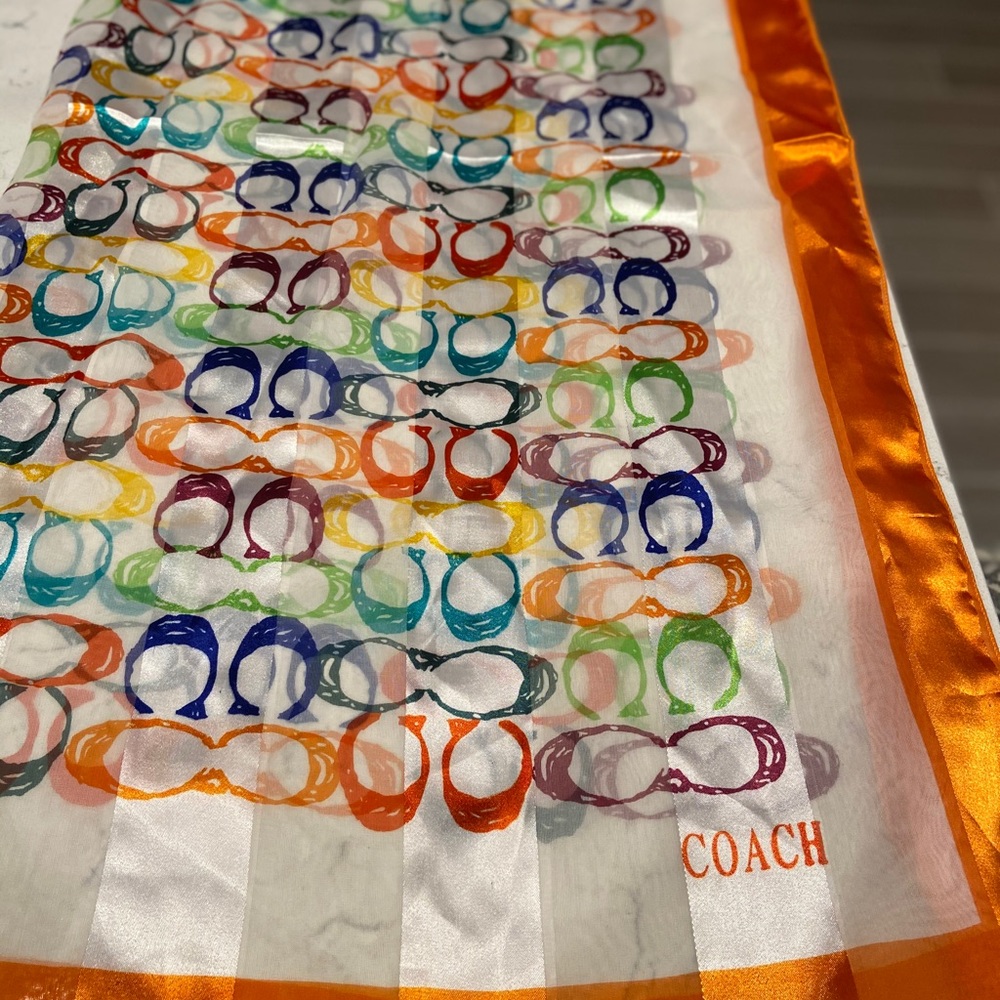 Coach Silk Scarf